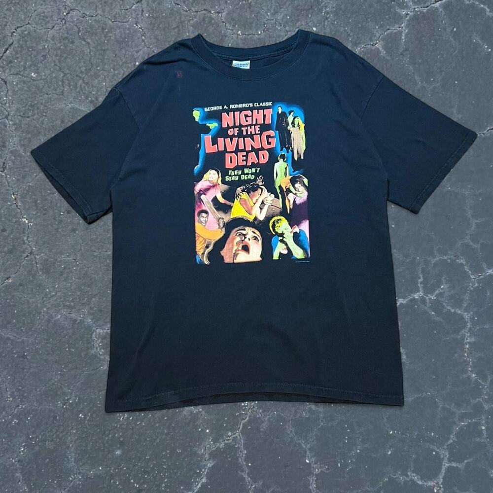 Night of the living dead gildan shirt